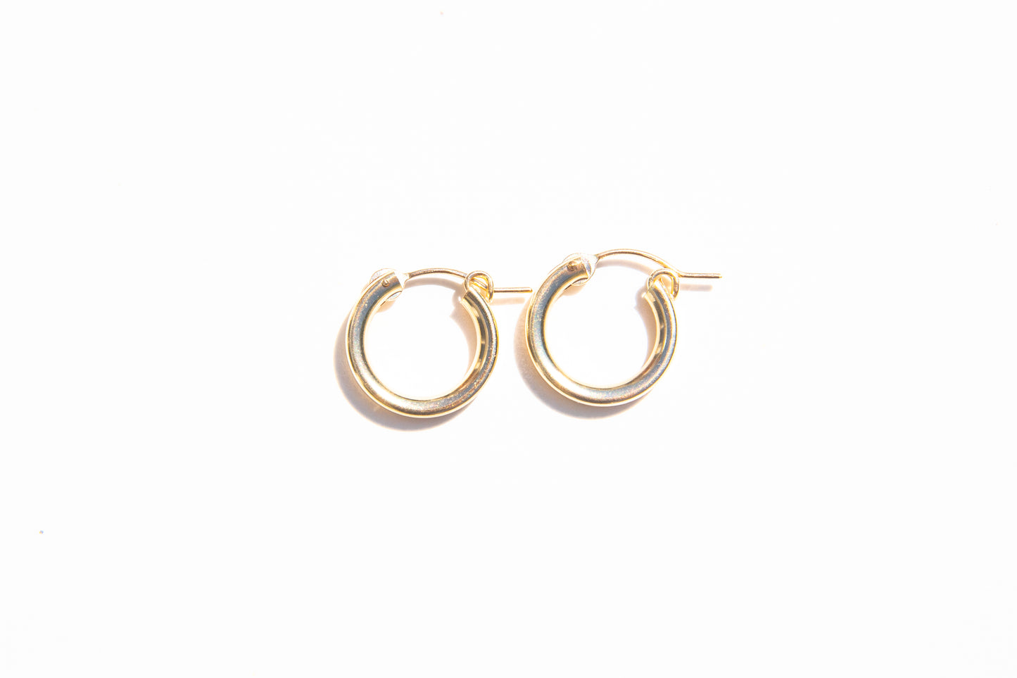 Mini Simple Gold Hoops