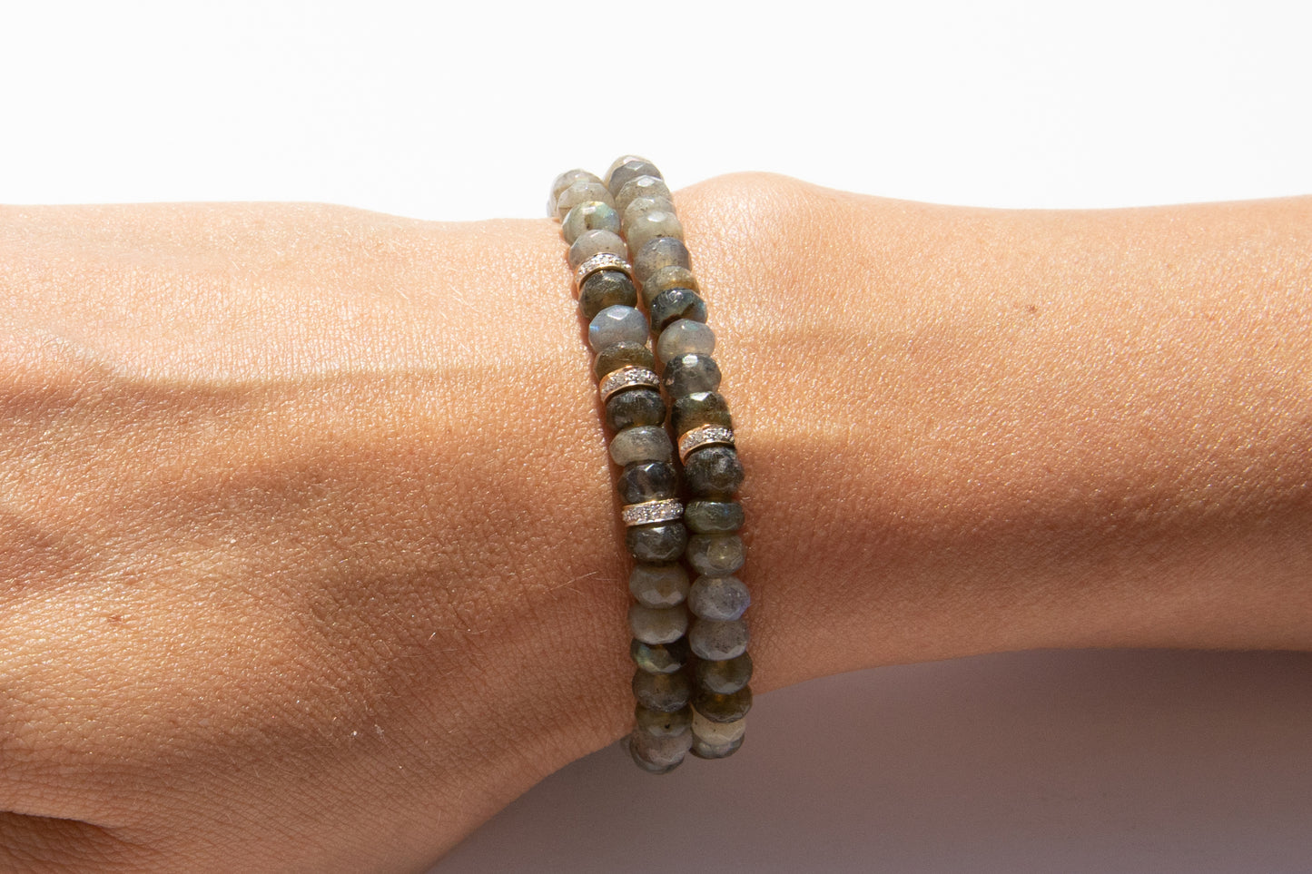 Medium Labradorite + Pavé Diamonds in 14k Gold (1)
