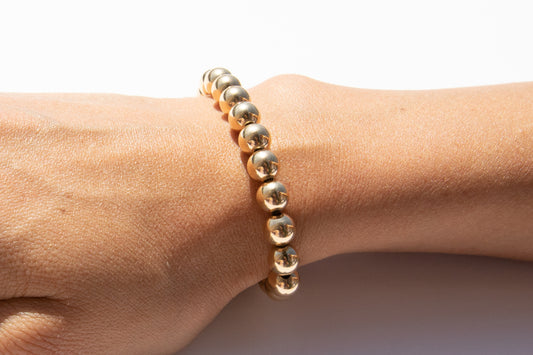 Large Gold Bracelet