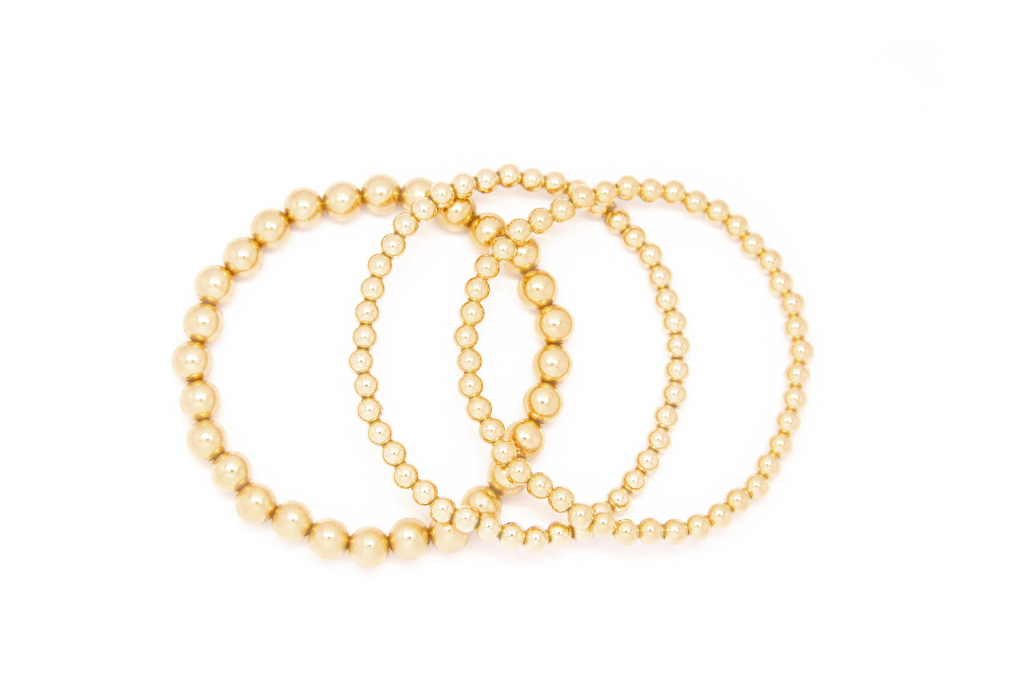 Mixed Sizes Gold Set