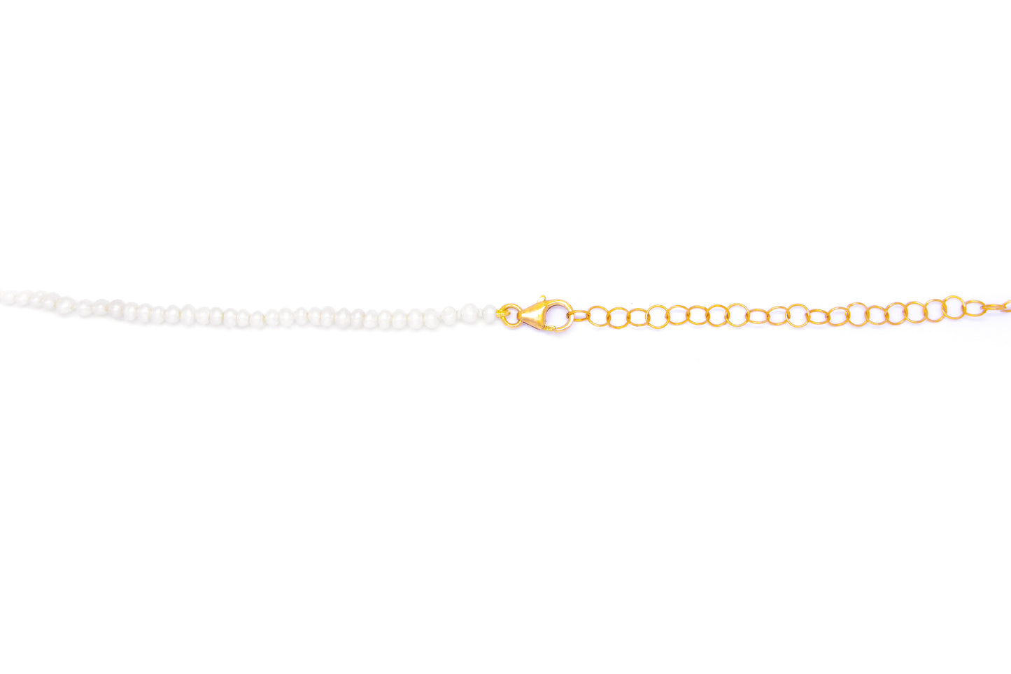 Pearl Beaded Choker Necklace
