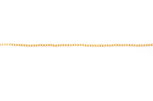 Gold Beaded Choker Necklace