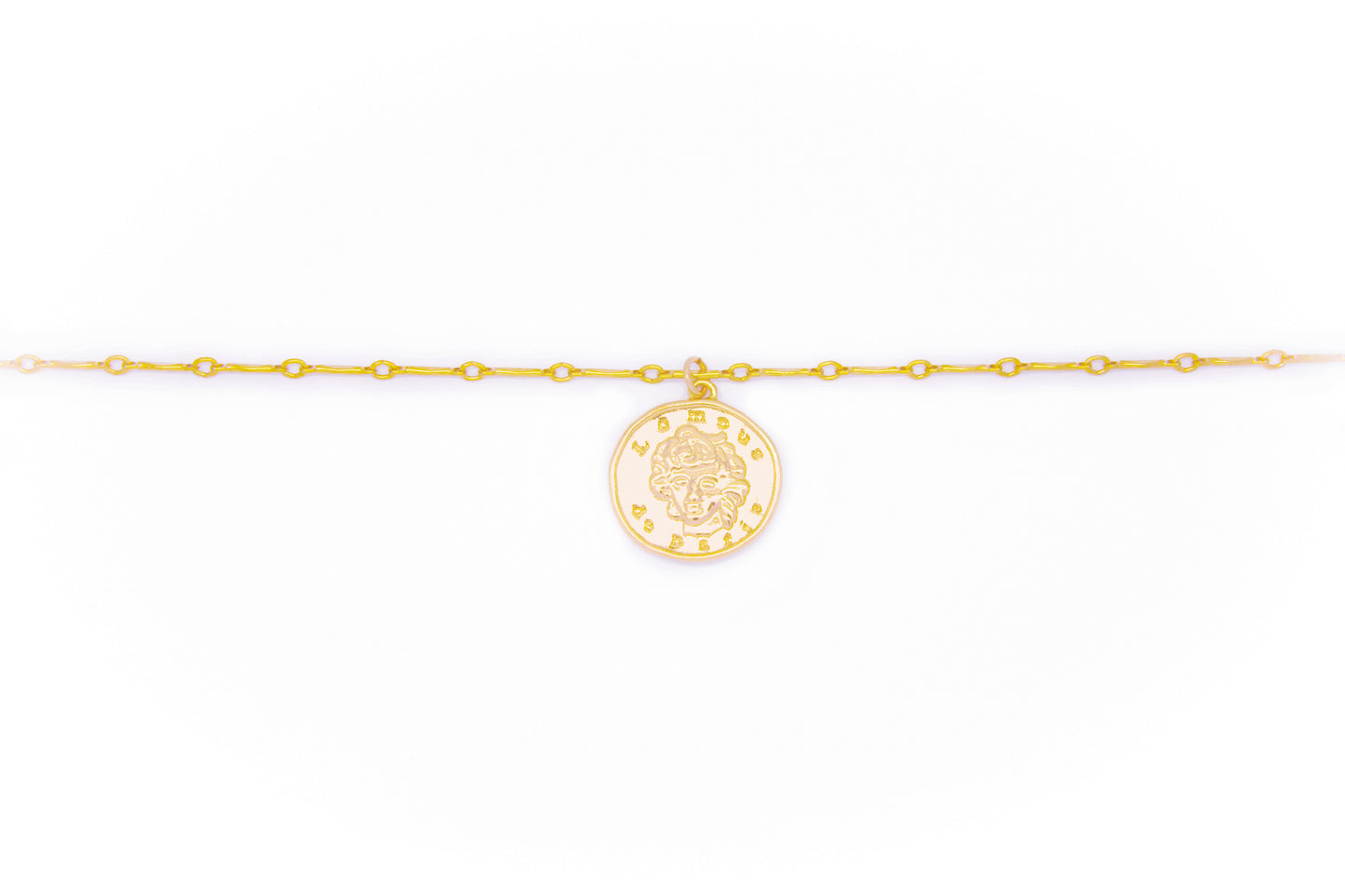 Gold Coin Pendant Necklace