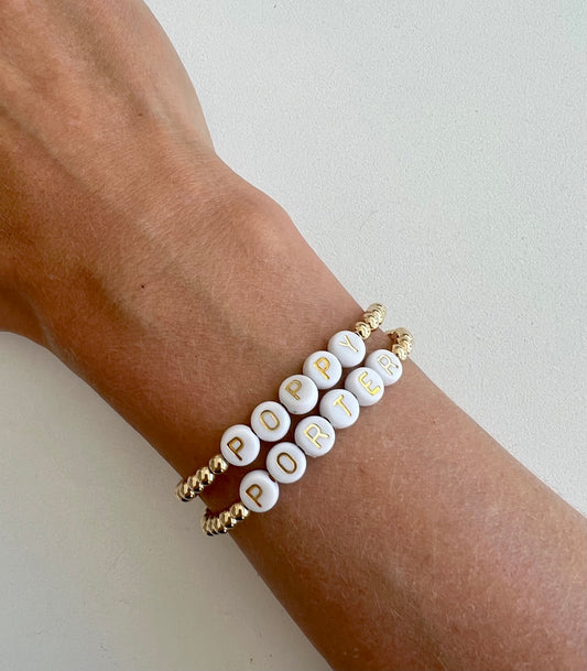 Gold Name Bracelet