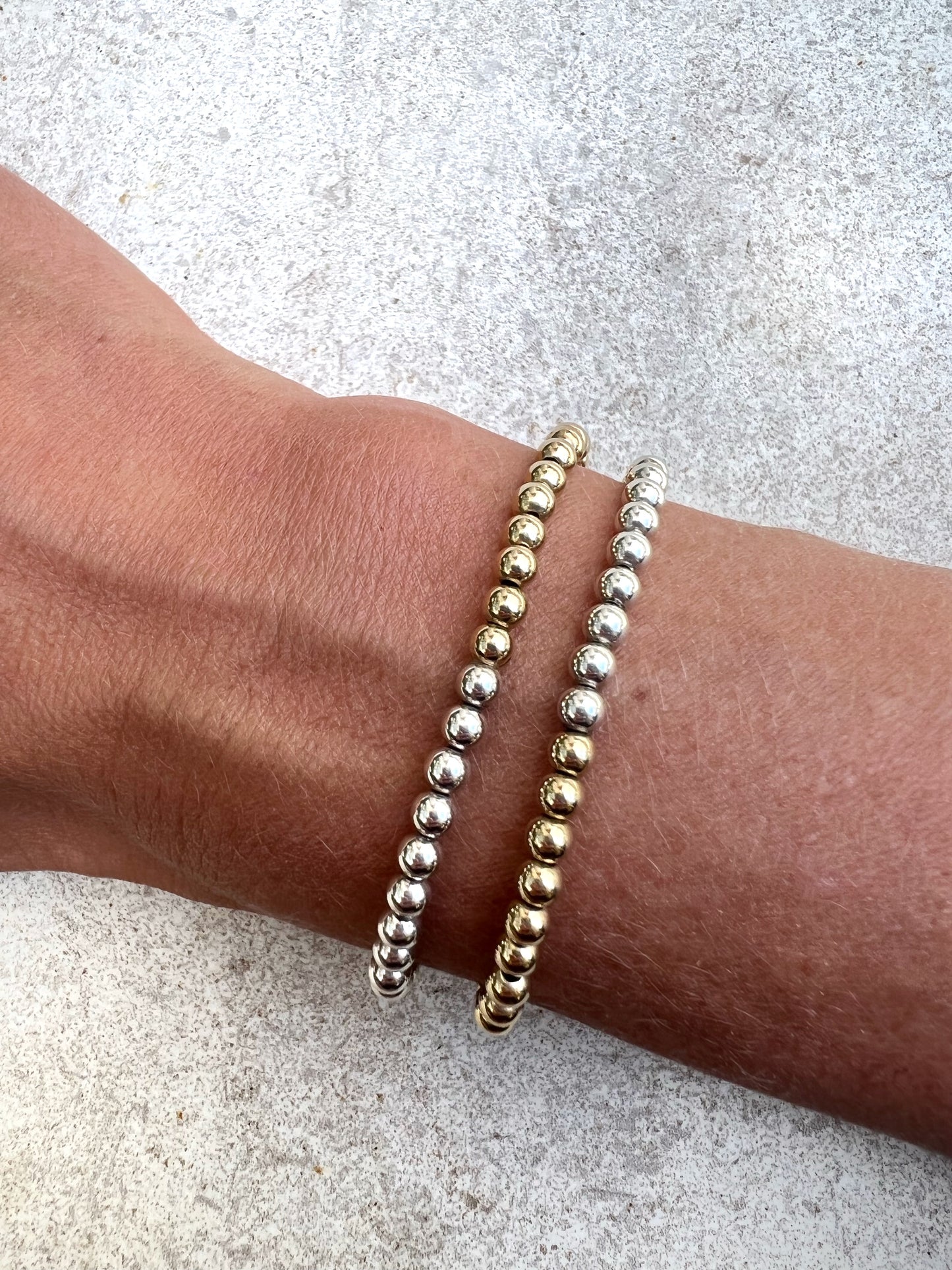 Small Two Tone Bracelet