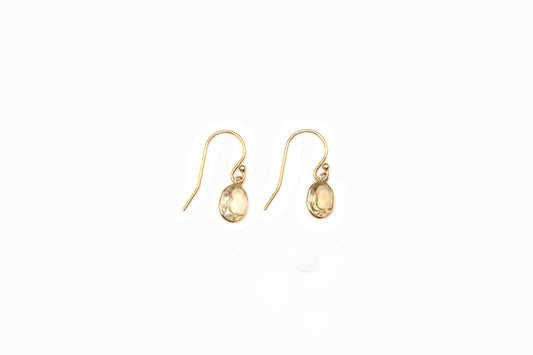 Lemon Quartz Drop Earrings