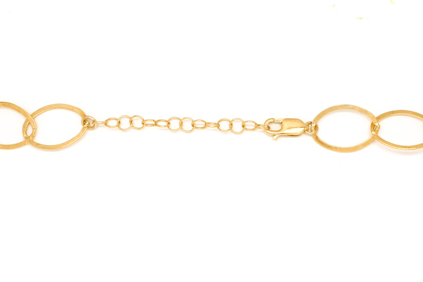 Extra Large Gold Oval Link Chain Necklace